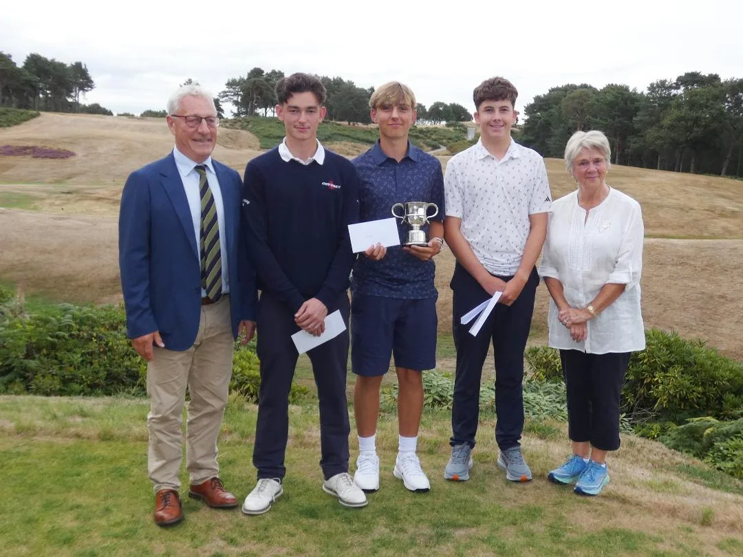 Shane canters to 8 shot win in Boys Chamionship